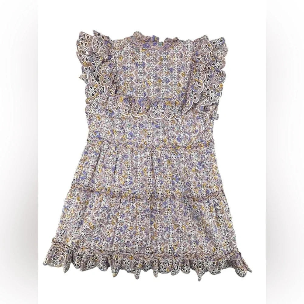 House of Harlow 1960 | Lined Floral Eyelet Dress | Medium | Like‎ New!!!